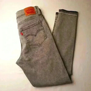 Levi's Gray Skinny Jeans for Women